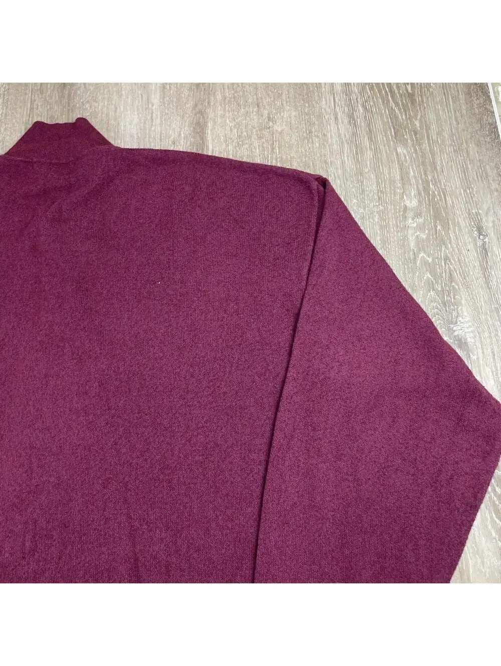 Vintage Natural Exchange Alexander Lloyd Sweater Henley Men's 3XLT Maroon